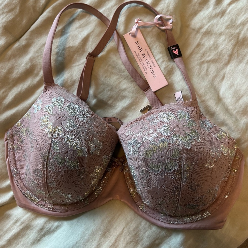 Victoria's Secret Blush Lace Bra